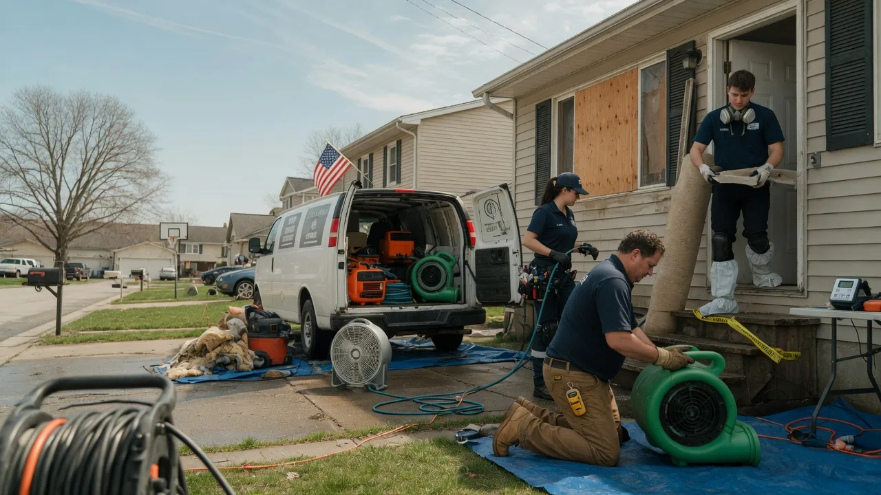 Water Damage Restoration in State Line, MS near me